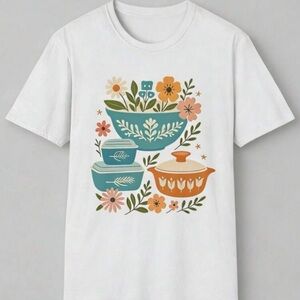 Vintage Pyrex Women’s Cotton Graphic T-Shirt